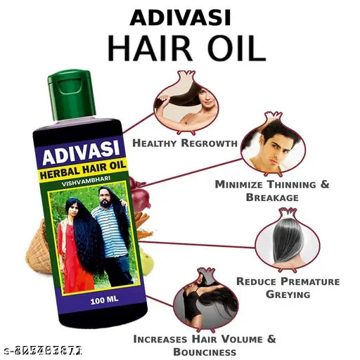 Adivasi Neelambari Herbal Hair Oil 100 ML (Pack of 2)